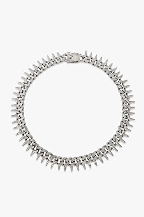 20mm Dangerous Iced Out Cuban Chain Kolye