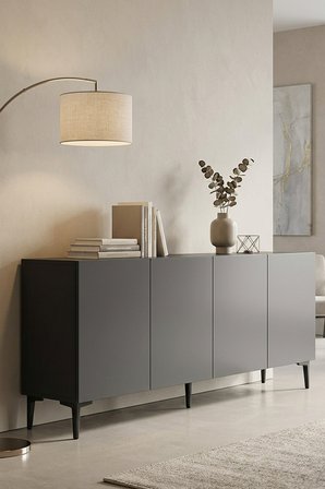 KA1899A APLOS Konsol ve Tv Sehpası Antrasit 180cm