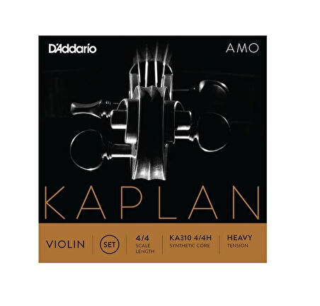 DADDARIO KA310H KEMAN TEL SETİ, KAPLAN AMO, 4/4, HEAVY
