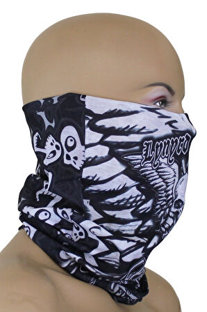 Lynyrd Skynyrd Baskılı Unisex Boru Bandana Boyunluk
