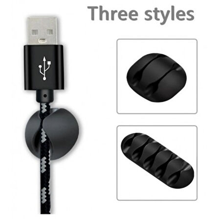 BAKGELAL 16 Parça Telefon Bilgisayar Kablo Düzenleyici Set