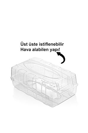 Kadın Ayakkabı Düzenleme Kutusu Bayan Ayakkabı Koruma Kutusu Şeffaf 10 Adet