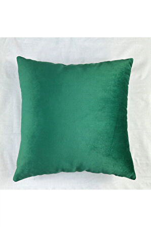 Fermuarlı Kadife Kırlent Kılıfı 40x40