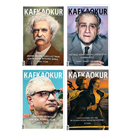 Kafkaokur Dergi 4 Sayı Paketi (Sayı 84-85-86-87)