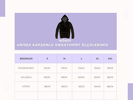 KAHVE KALIN 3İPLİK KAPŞONLU SWEATSHİRT