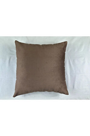 Fermuarlı Kadife Kırlent Kılıfı 40x40