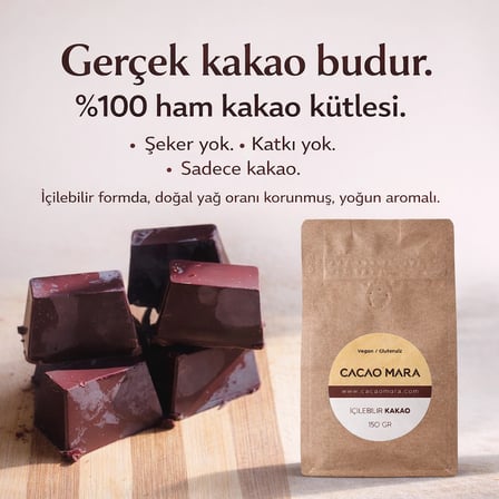 İÇİLEBİLİR KAKAO 150gr