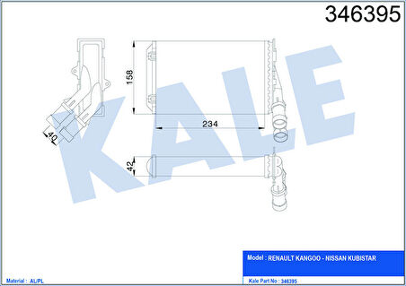 KALE KALE 346395 KALORİFER RADYATÖRÜ KNG-KNG EXPRESS 