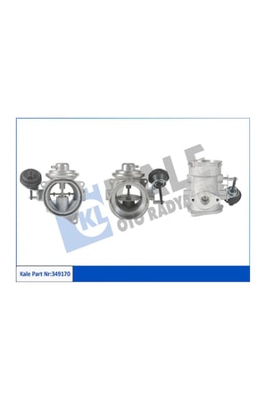 EGR Valfi Kale 349170 Volkswagen Transporter T5 OEM 070128070B