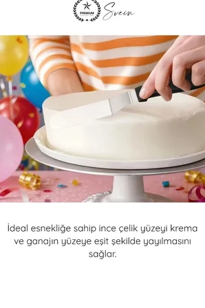 #Spatula Profesyonel Mutfak Ekipmanı Ergonomik Saplı Paslanmaz Çelik L Tipi Pastacı Spatulası Pasta Krema Düzeltme Şanti Ganaj Sürme Dekorasyon Kek Sıvama Açılı Spatula 27 cm