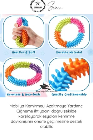 #Köpek Diş Temizleyici Çiğneme Eğitim Aparatı Dayanıklı Köpek Isırma Oyuncağı Diş Kaşıma Oyuncak Plak Temizleyici Kemirme Topu Stres Giderici Pet Eğitim Aksesuarı Yavru Yetişkin Köpek Oyuncağı