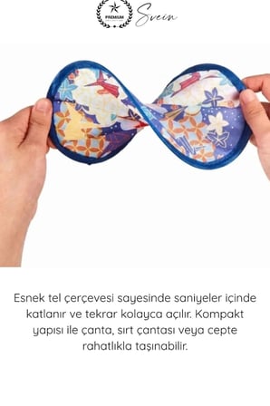 #Yelpaze Pratik Portatif Katlanabilir Kore Tipi Yuvarlak Yelpaze Çanta Boy Hafif Tasarım El Yelpazesi Katlanır Taşınabilir Yazlık Serinletici Seyahat Festival Plaj Günlük Kullanım