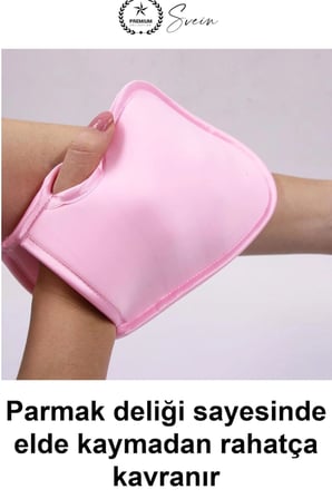 Bebek Banyo Kesesi Eldiven Model Yumuşak PVA Peeling Yetişkin Vücut Duş Ölü Deri Temizleyici Parmak Delikli Ergonomik Esnek Cilt Dostu Nazik Arındırıcı Aşınma Dirençli Dayanıklı Karışık Renk