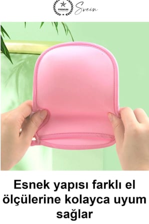 Bebek Banyo Kesesi Eldiven Model Yumuşak PVA Peeling Yetişkin Vücut Duş Ölü Deri Temizleyici Parmak Delikli Ergonomik Esnek Cilt Dostu Nazik Arındırıcı Aşınma Dirençli Dayanıklı Karışık Renk