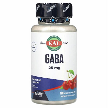 KAL GABA 25 mg ActivMelt® Instant Dissolve Tablets