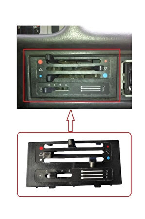 Tofaş Doğan Şahin Kartal Kalorifer Kumanda Paneli Düğmeli Takım