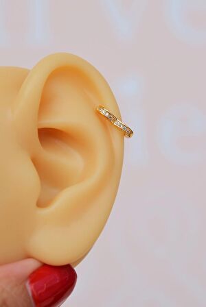 Kalp Piercing Tragus Helix Kıkırdak Küpesi