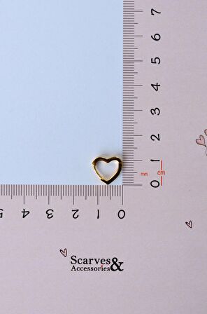 Kalp Piercing Tragus Helix Kıkırdak Küpesi