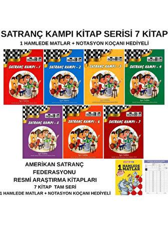 Satranç Kitapları Serisi 7 Kitap Ve Notasyon Koçanı
