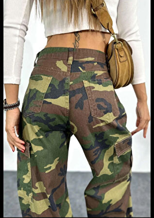 KAMUFLAJ BAGGY PANTOLON