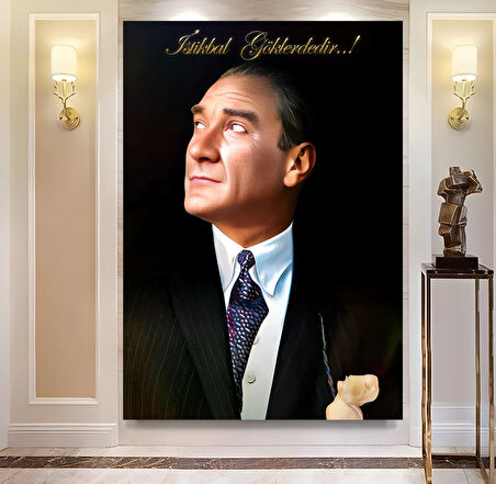 Mustafa Kemal Atatürk Kanvas Tablo