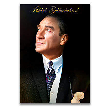 Mustafa Kemal Atatürk Kanvas Tablo