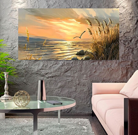 Manzara Panoramik Kanvas Tablo