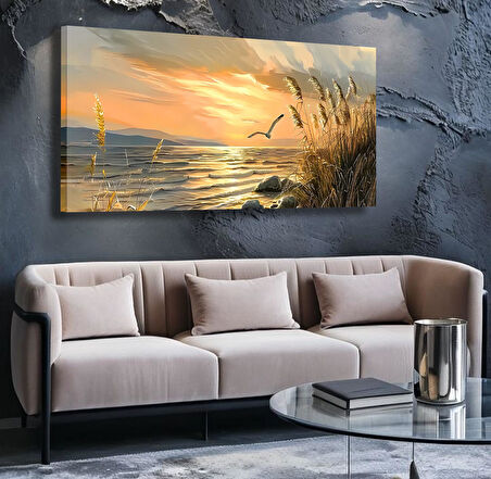 Manzara Panoramik Kanvas Tablo