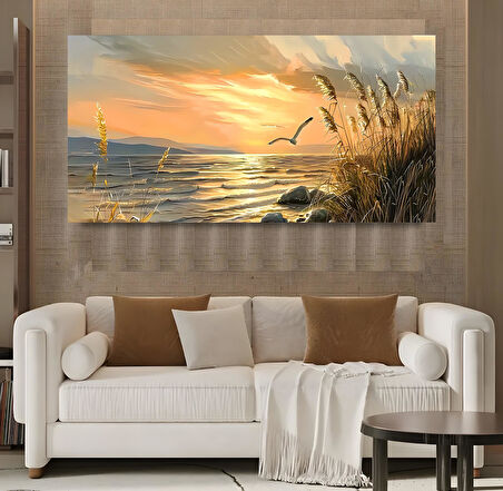 Manzara Panoramik Kanvas Tablo