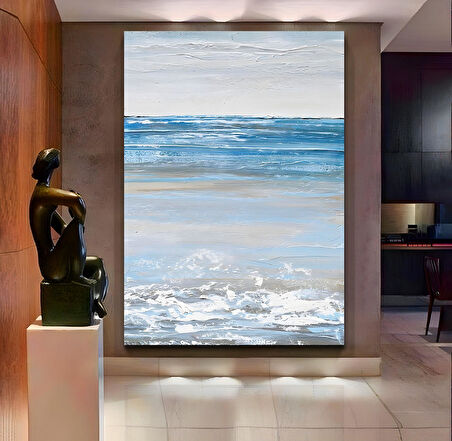 Soyut Desen Kanvas Tablo