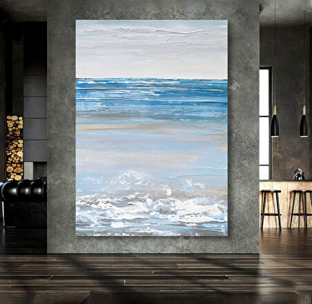 Soyut Desen Kanvas Tablo