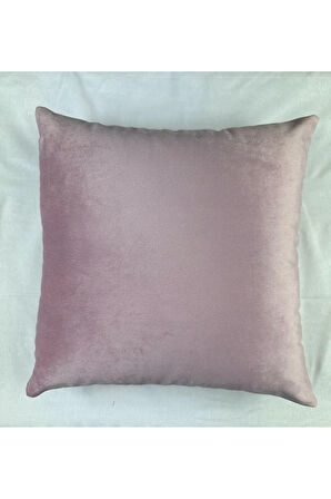 Fermuarlı Kadife Kırlent Kılıfı 40x40