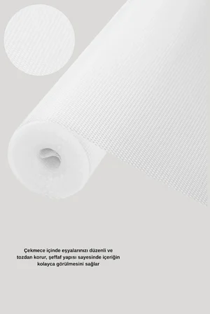 10 Metre Dayanıklı Plastik Silikonlu Çekmece Düzenleyici