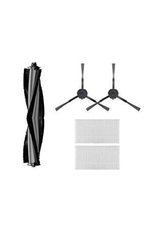 Karaca Vantuz Off Road 2in1 Robot Süpürge Uyumlu (RS007) Yedek Fırça Filtre