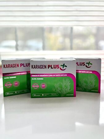 Karagen Plus 10 Flakon 3'lü Set