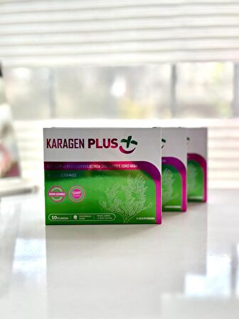 Karagen Plus 10 Flakon 3'lü Set