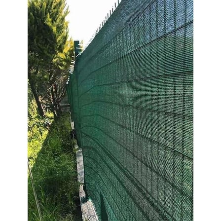 Koyu yeşil 1.5 x 30 m Gölgelik File %95 Gölgeleme Filesi Bahçe Çit Örtüsü