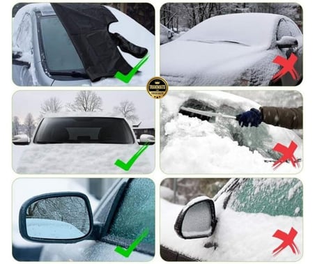 Seat İbiza V 2017-2018-2019-2020-2021-2022-2023-2024-2025 Araba Ön Cam Kar ve Buz Önleyici Örtü Yan Cam Korumalı Araç Güneşliği Su Geçirmez Oto Güneşlik
