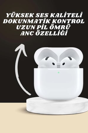 7 Kordonlu Akıllı Saat Ve Yeni Nesil Kulaklık Dokunmatik Ekran Android Ve İos Uyumlu