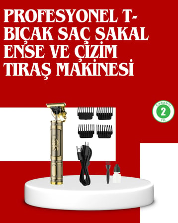 Daling Profesyonel Tıraş Makinesi Islak Ve Kuru Kullanım