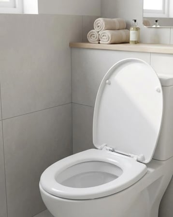 Dayanıklı Klozet Kapağı Universal Model Kolay Kurulum Hijyenik Banyo Ürünü
