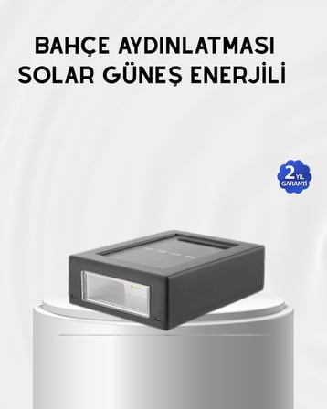 Güneş Enerjili Su Geçirmez Bahçe Apliği Uzun Ömürlü Led’Li