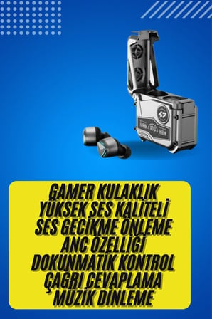 Bluetooth Kulaklık Dokunmatik Kontrol Tws Kablosuz Kulaklık Hi-Fi Stereo