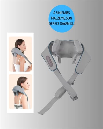 Vnb-01 Şarjlı Isıtmalı Boyun Ve Omuz Masaj Cihazı