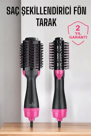 Fön Tarak Elektriklenmeyi Önleyen Ve Parlaklık Veren Saç Şekillendirici