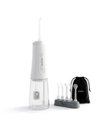 Ipx7 Su Geçirmez Şarjlı Ağız Duşu 320 Ml Su Tanklı Ayarlanabilir Basınçlı