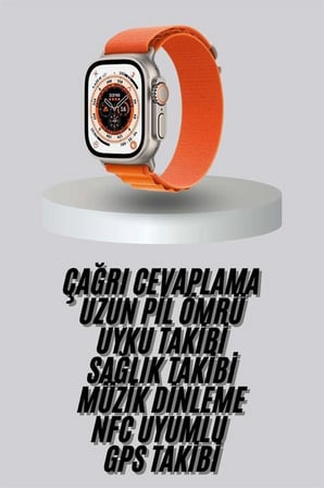 Yeni Nesil Akıllı Saat Uyku Ve Sağlık Takibi Titeşimli Sesli Arama Mesaj Ve Bildirim Görme