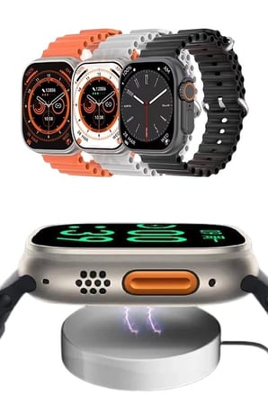 Yeni Nesil Akıllı Saat Uyku Ve Sağlık Takibi Titeşimli Sesli Arama Mesaj Ve Bildirim Görme