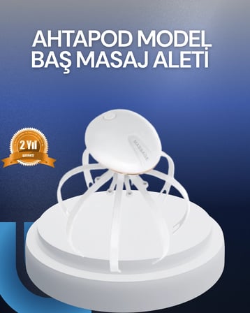 3 Kademeli Elektrikli Kafa Masaj Aleti Stres Ev Tipi Masaj