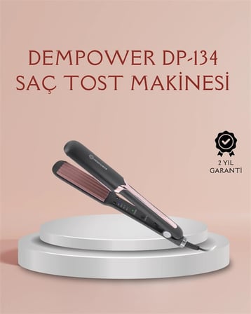 Dp-134 Tost Saç Şekillendirici – Hızlı Isınan, Kalıcı Ve Belirgin Dalgalar İçin İdeal